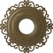 Ekena Millwork Orrington Ceiling Medallion (Canopies up to 6 1/4"), 22"OD x 6 1/4"ID x 1 3/4"P, Mississippi Mud CM22ORMMF - alternate 1